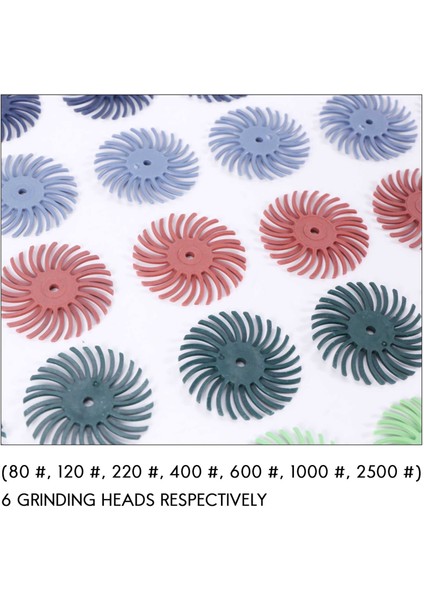 50 Adet 1 Inç Radyal Kıl Disk Kiti Aşındırıcı Fırça 3mm Shank Detay Parlatma Tekerleği Döner Alet Aksesuarları (Yurt Dışından) indirimleri