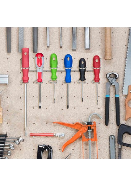 4 Parça Çok Amaçlı Alet Tutucular Tornavida Tutucu Çok Halkalı Alet Tutucular Alet Düzenleyici Raflar Pegboard Aksesuarları (Yurt Dışından) indirimleri