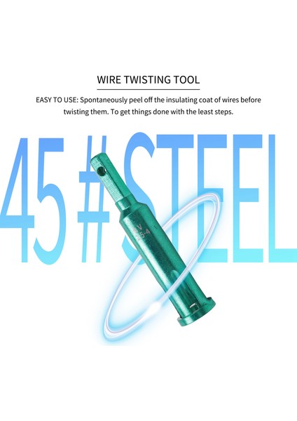 Tel Bükme Aleti, Otomatik Manuel Tel Sıyırma ve Bükme Cihazı, Elektrikli Matkap Sürücüleri Için Büküm Tel Aracı, Elektrikli Alet Aksesuarları Aynı Anda Kablo Sıyırma ve Bükme (Yurt Dışından) modelleri