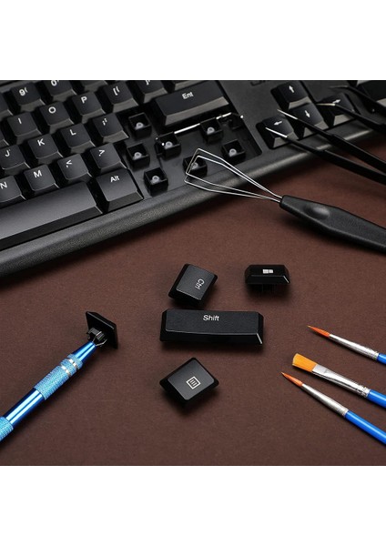 7 Adet Klavye Yağlama Yağı Anahtarı Çektirme Kiti Ic Çıkarıcı Anahtarı Çektirme Anahtarı Elektronik Bileşenleri Çıkarmak Için (Yurt Dışından) indirimleri