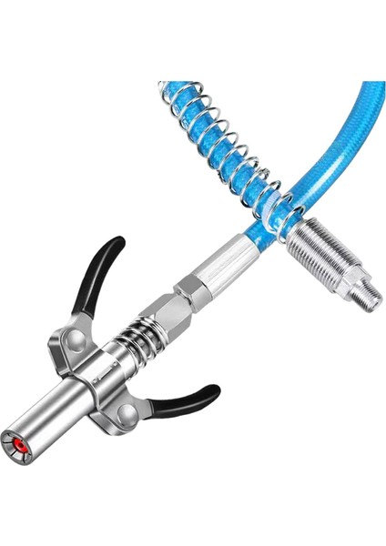 Gres Nipeli Bağlayıcı Yüksek Basınçlı Sızıntı Değil Metal Kavrama Tarzı Kilitleme Kelepçe Tipi Hızlı Bırakma Bağlayıcı 30 cm Hortum ile (Yurt Dışından)