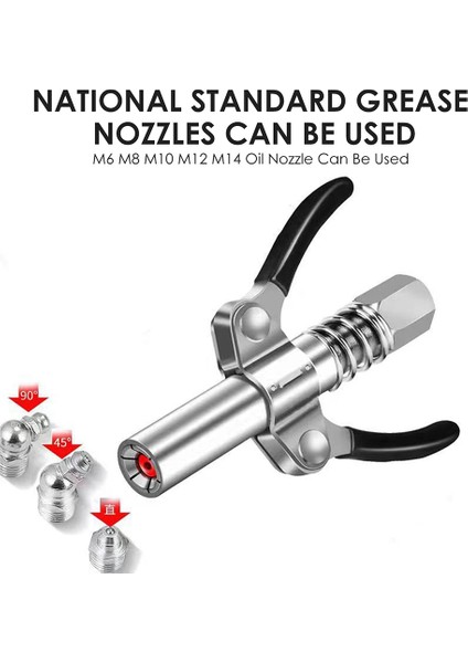 Gres Nipeli Bağlayıcı Yüksek Basınçlı Sızıntı Değil Metal Kavrama Tarzı Kilitleme Kelepçe Tipi Hızlı Bırakma Bağlayıcı 30 cm Hortum ile (Yurt Dışından) modelleri