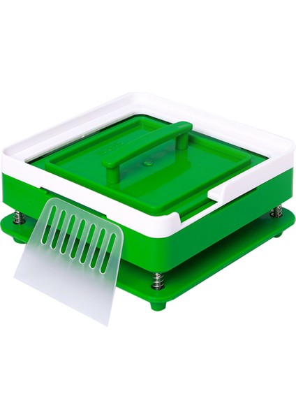 000 -100 Delik Abs Kapsül Dolum Plakası/kapsül Dolum Cihazı/dolum Manuel Kapsül Manuel Paketleme Makinesi, Yeşil (Yurt Dışından)