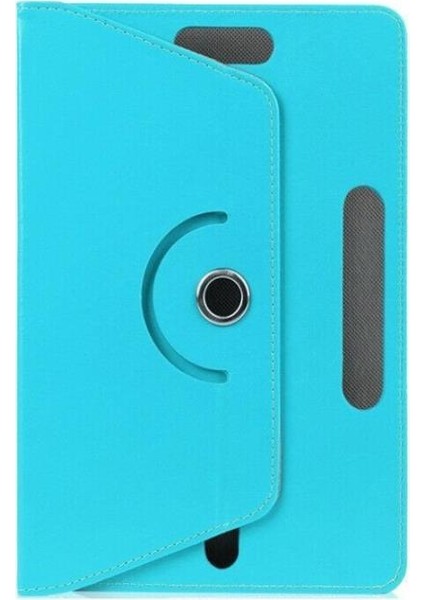 Hometech Alfa 10LA 10.1" Dönerli Standlı Deri Tablet Kılıfı - Nano Cam Ekran Koruyucu