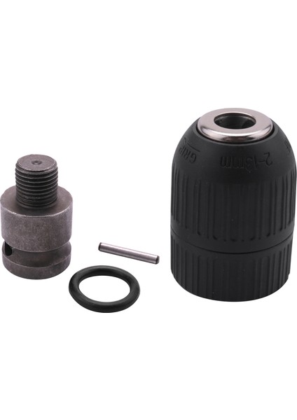 2-13MM 1/2-20UNF 1/2 Chuck Adaptörü ile Kendinden Kilitli Anahtarsız Elektrikli Matkap Chuck Darbeli Anahtar Dönüşüm Alet Takımı Tutucu (Yurt Dışından)