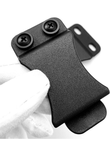 10 Adet/grup Hızlı Klipler 1.5 Inç Kemerler Için Kydex Kemer Klipsi Döngü Vidalı Uygulamalara Uyar Aracı Parçası (Yurt Dışından)