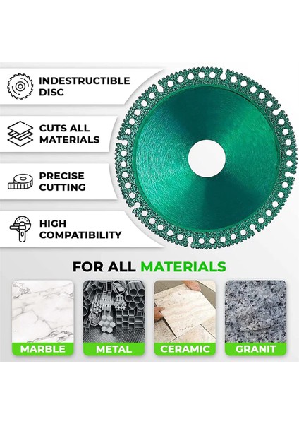 8pack Indestructıble Dısc 2.0 -Destructible Disc 2.0 Kesme Diski, Açılı Taşlama Diski (Yurt Dışından) fiyatları