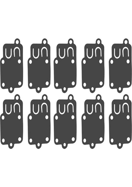 Briggs & Stratton 270026 272538 272538S Için 10 Adet Karbüratör Carb Diyafram Contası, Mükemmel Yedek (Yurt Dışından)