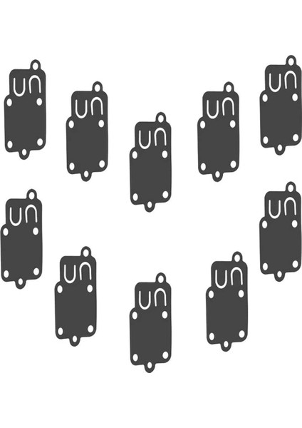 Briggs & Stratton 270026 272538 272538S Için 10 Adet Karbüratör Carb Diyafram Contası, Mükemmel Yedek (Yurt Dışından) modelleri