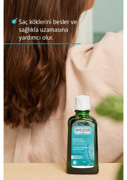 Revitalizing Hair Toner Organik Biberiye Özlü Canlandırıcı Saç Toniği 100 ml