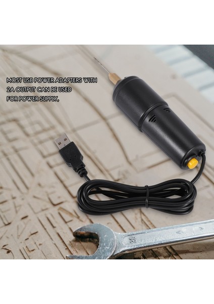 Takı Araçları Mini Elektrikli Matkap El Inci Epoksi Reçine Takı Yapımı Için Dıy Ahşap El Sanatları Araçları 5 Matkap Uçları ile (Yurt Dışından)
