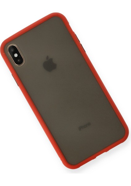 Iphone Xs Max Kılıf Montreal Silikon Kapak - Kırmızı 300099 modelleri