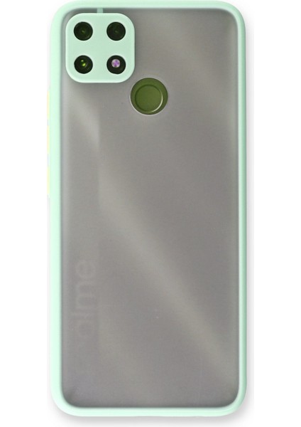 Realme C25S Kılıf Montreal Silikon Kapak - Turkuaz 300099