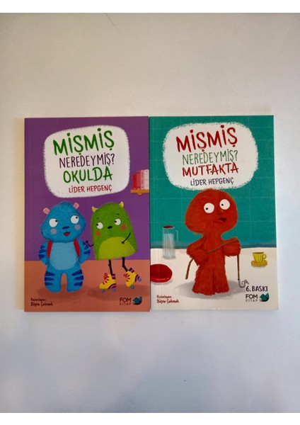 Mişmiş Neredeymiş? Mutfakta - Mişmiş Neredeymiş? Okulda 2 Kitap - Lider Hepgenç