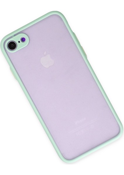 Iphone Se 2020 Kılıf Montreal Silikon Kapak - Turkuaz 300099