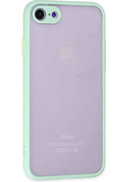 Iphone Se 2020 Kılıf Montreal Silikon Kapak - Turkuaz 300099