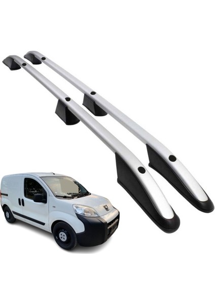 Peugeot Bipper Port Bagaj Lüx Gri Model Bağlantı Aparatlı 2008 - 2024 Arası Kasalara Uyumlu Kaliteli