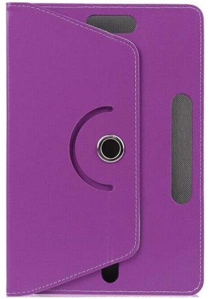Hometech Alfa 10TB 10.1" Dönerli Standlı Deri Tablet Kılıfı - Nano Cam Ekran Koruyucu