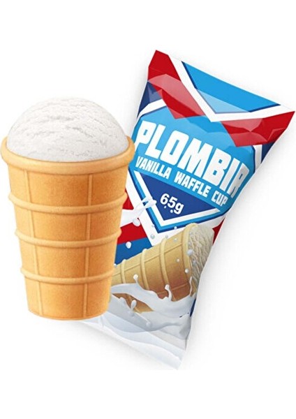 Plombir Vanilla Waffle Cup 65 G