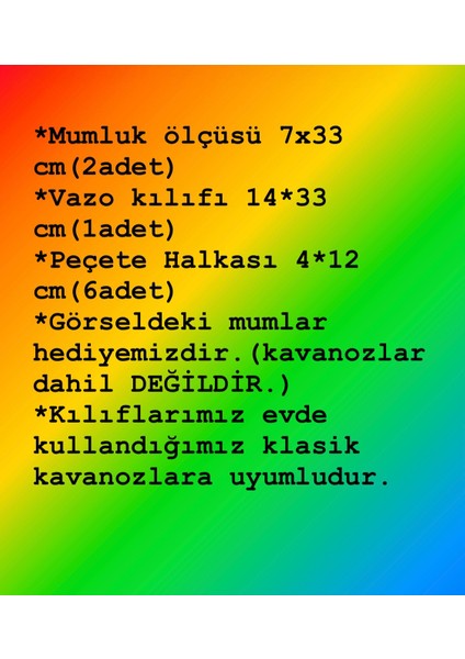 Handmade Hasır Dekoratif Vazo,2 Li Mumluk ve Peçete Halkası Seti modelleri
