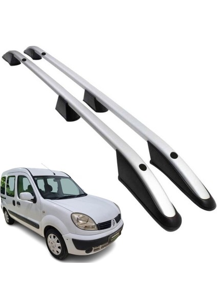Renault Kango 1 Port Bagaj Lüx Gri Model Bağlantı Aparatlı 1998-2007 Arası Kasalara Uyumlu Kaliteli