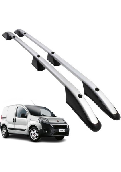 Fiat Fiorino Port Bagaj Lüx Gri Model Bağlantı Aparatlı 2007 - 2024 Arası Kasalara Uyumlu Kaliteli