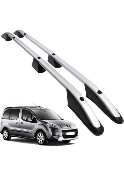 Partner Tepee Port Bagaj Lüx Gri Model Bağlantı Aparatlı 2008-2019 Arası Kasalara Uyumlu Kaliteli