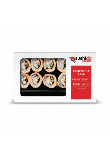Sushi California Roll 8 Parça