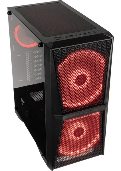 Silenos Ms Pro 2X20CM Argb Fanlı, Tempered Glass Yan ve Mesh Ön Panel, Type-C Atx Bilgisayar Kasası (RJ-0R20B00205) modelleri