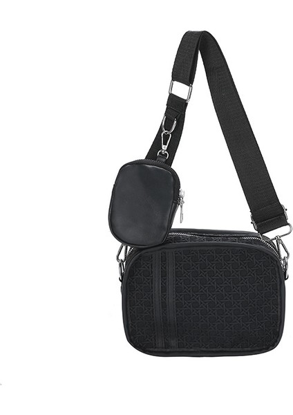 Üst Düzey Niş Tasarım Kadın Eşkenar Dörtgen Tek Omuz Crossbody Yastık Çanta (Yurt Dışından)