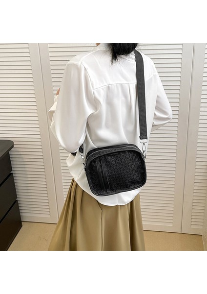 Üst Düzey Niş Tasarım Kadın Eşkenar Dörtgen Tek Omuz Crossbody Yastık Çanta (Yurt Dışından) modelleri