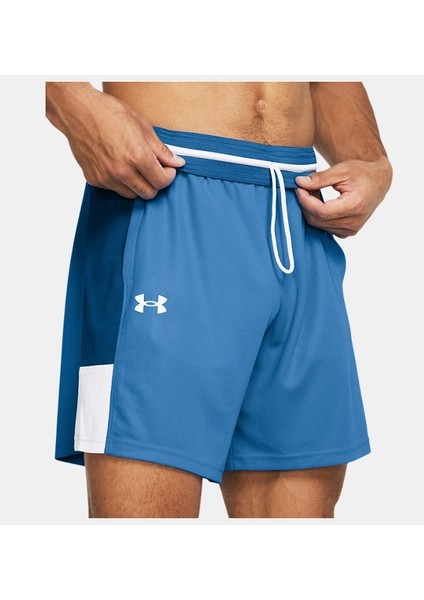 Under Armour Baseline Erkek Mavi Şort 1383389-444