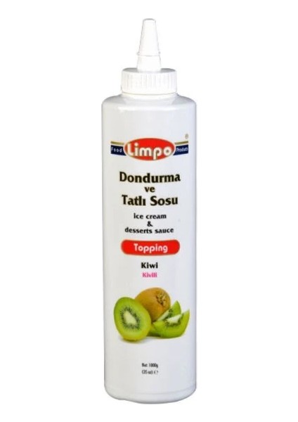 Limpo Kivili Dondurma & Tatlı Sosu (Toppıng) 1kg.