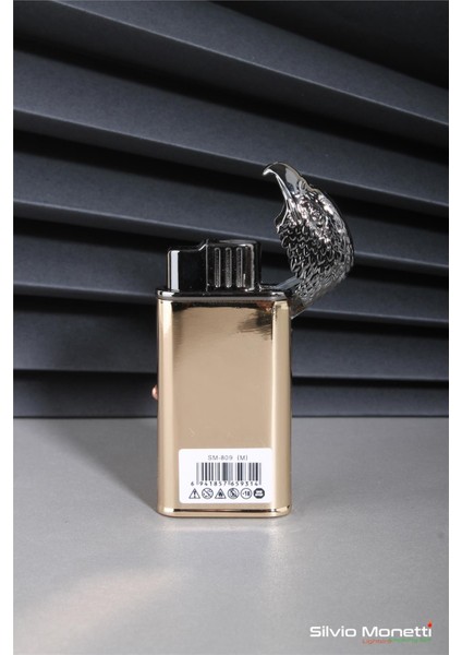 Altın Özel Tasarım Kapaklı Saatli Model Gazlı Çakmak 24CSM809MR03 modelleri