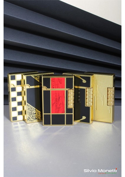 Siyah Altın Özel Tasarım Kapaklı Model Gazlı Çakmak 24CSM812BTR04 indirimleri