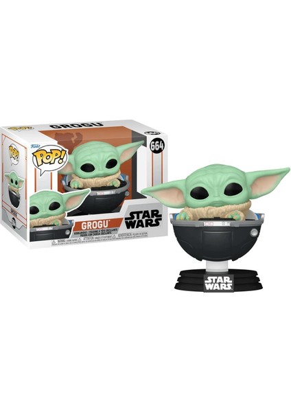 Pop Disney Star Wars The Mandalorian - Grogu NO:664 Bobble-Head