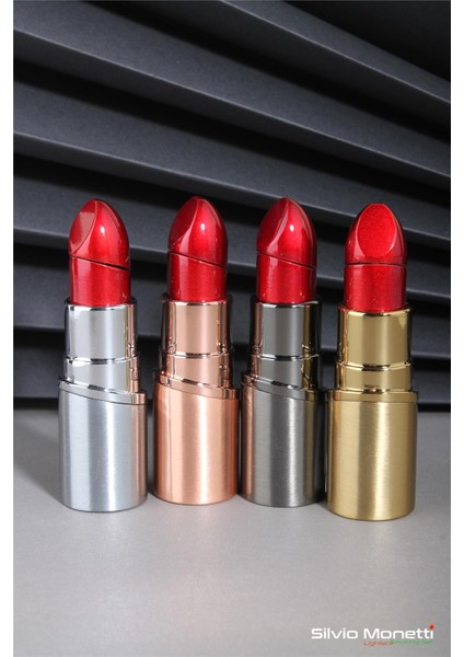 Altın Özel Tasarım Ruj Model Gazlı Çakmak 24CSM833MR02 fiyatları