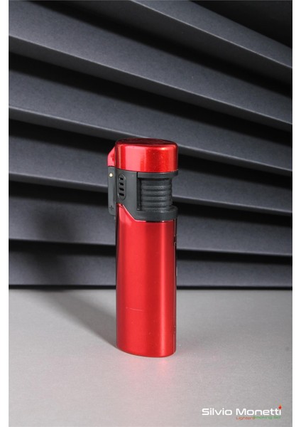 Kırmızı Kapaklı Özel Tasarım Gazlı Çakmak 24CSM911CPR05