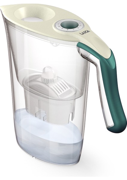 Tosca ( Koyu Yeşil ) Akıllı Filtreli Su Arıtmalı Filtre Sürahi 2.30LT