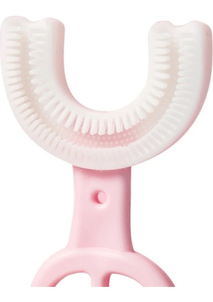 Mavi Stil Yumuşak Silikon Fırçalar ile Çocuk U-Şekilli Diş Fırçaları Kafa Manuel Çok Yönlü Temizleme Diş Diş Fırçası Erkek ve Kız Diş Fırçaları (Yurt Dışından) modelleri