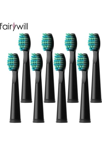 FW03BEYAZ Stil Fairywill Elektrikli Diş Fırçaları Fff Kafa Diş Fırçası Için Yedek Başlıkları Elektrikli Diş Fırçaları Setleri (Yurt Dışından)