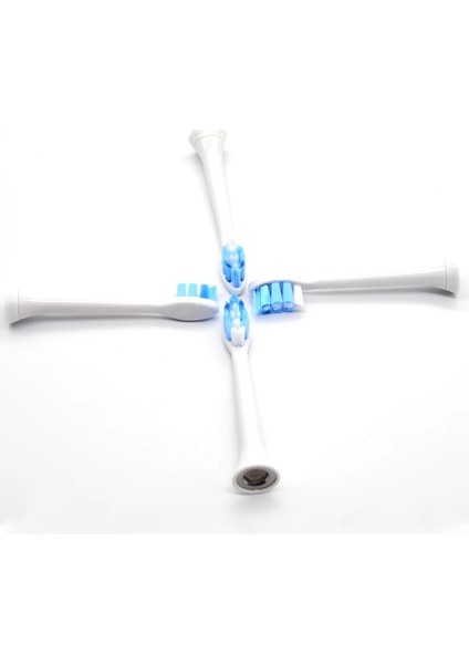 4 HX-9034 Metal Halka Stili Dudaklar Sonicaretoothbrush Başlıkları Philips Için Değiştirilebilir Fırça Başlıkları Sonicare Diamond Clean Sağlıklı Beyaz Kolay Temizlik (Yurt Dışından)