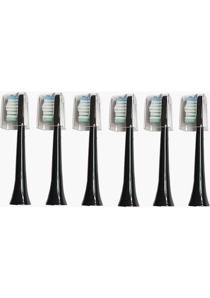 Siyah-1 Tarzı Sarmocare Diş Fırçaları Kafası Ultrasonik Sonic Elektrikli Diş Fırçası Fit Digoo DG-YS11 Diş Fırçaları Kafası (Yurt Dışından)