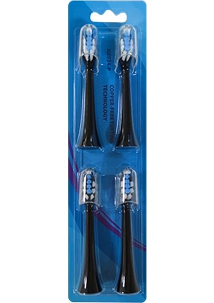 4 Adet HX-934 Siyah Stil 2021 Philips Sonicare Için Yeni Yedek Fırça Başlıkları En Çapasız Tafting Teknolojisi Diş Fırçası Başlığı HX-924P HX934-P XH-664P (Yurt Dışından)