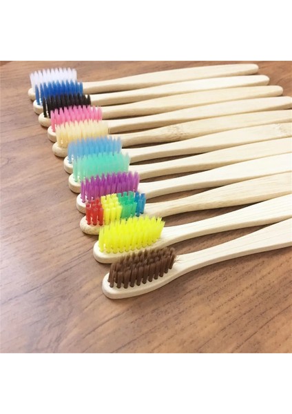 8 Adet Mavi Stil 8 Adet Çevre Çocuklar Bambu Kömür Gökkuşağı Diş Fırçası Ağız Sağlığı Için Düşük Karbonlu Yumuşak Ahşap Saplı Çocuk Diş Fırçası (Yurt Dışından) fırsatları