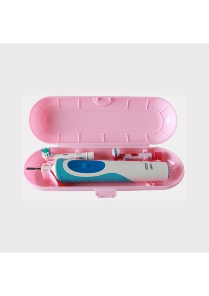 Pembe Tarzı Oral Elektrikli Diş Fırçası Seyahat Kutusu Ultrasonik Diş Fırçası Taşınabilir Kutu Açık Elektrikli Diş Fırçası Koruyucu Kapak (Yurt Dışından)