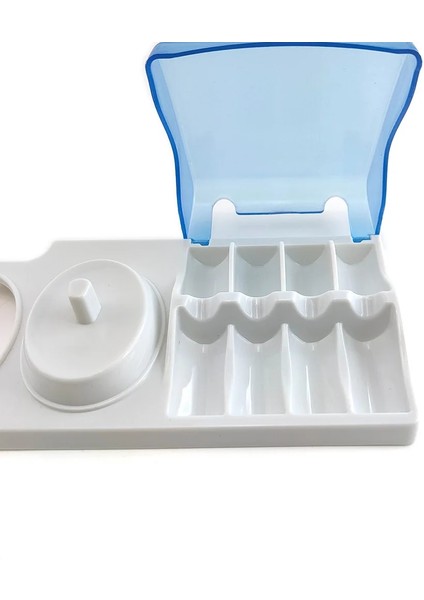 1047 Mavi Stil Oral-B Elektrikli Diş Fırçası Standı Için Plastik Destek Tutucu Taşınabilir Fırça Başlığı D12 ​​D18 D29 D34 Pro D20 D17 (Yurt Dışından) modelleri