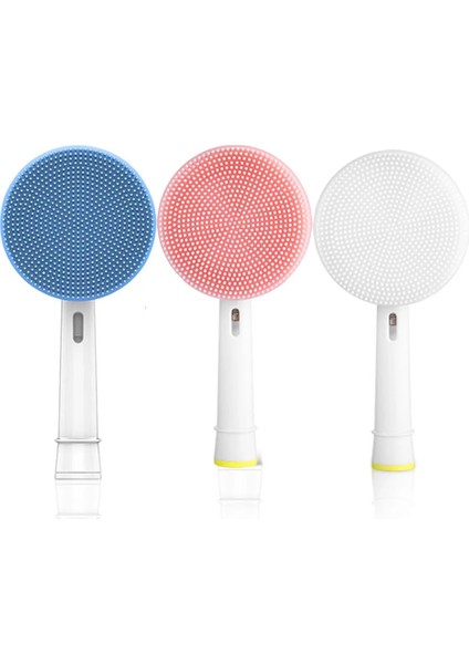 Pembe Stil Oral-B Elektrikli Diş Fırçaları Için Yedek Elektrikli Fırça Başlığı Yüz Temizleme Fırçası Başlığı Yüz Cilt Bakımı Aracı (Yurt Dışından)