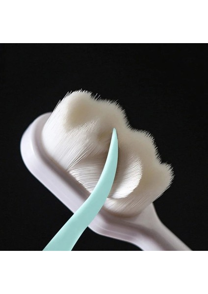 No.1 Tarzı Ultra-Ince Yumuşak Saç Çevre Dostu Diş Fırçası Taşınabilir Seyahat Diş Fırçası Kutulu Yumuşak Fiber Nano Diş Fırçası Ağız Hijyeni Bakımı (Yurt Dışından)