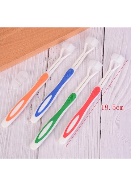 Sarı Stil Yumuşak Kıl Diş Fırçası Silikon Nano Fırça Ağız Bakımı Güvenlik Diş Fırçası Ağız Sağlığı Temizleyici Diş Temiz Diş Fırçası (Yurt Dışından)